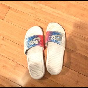 Size 11 Nike Slides